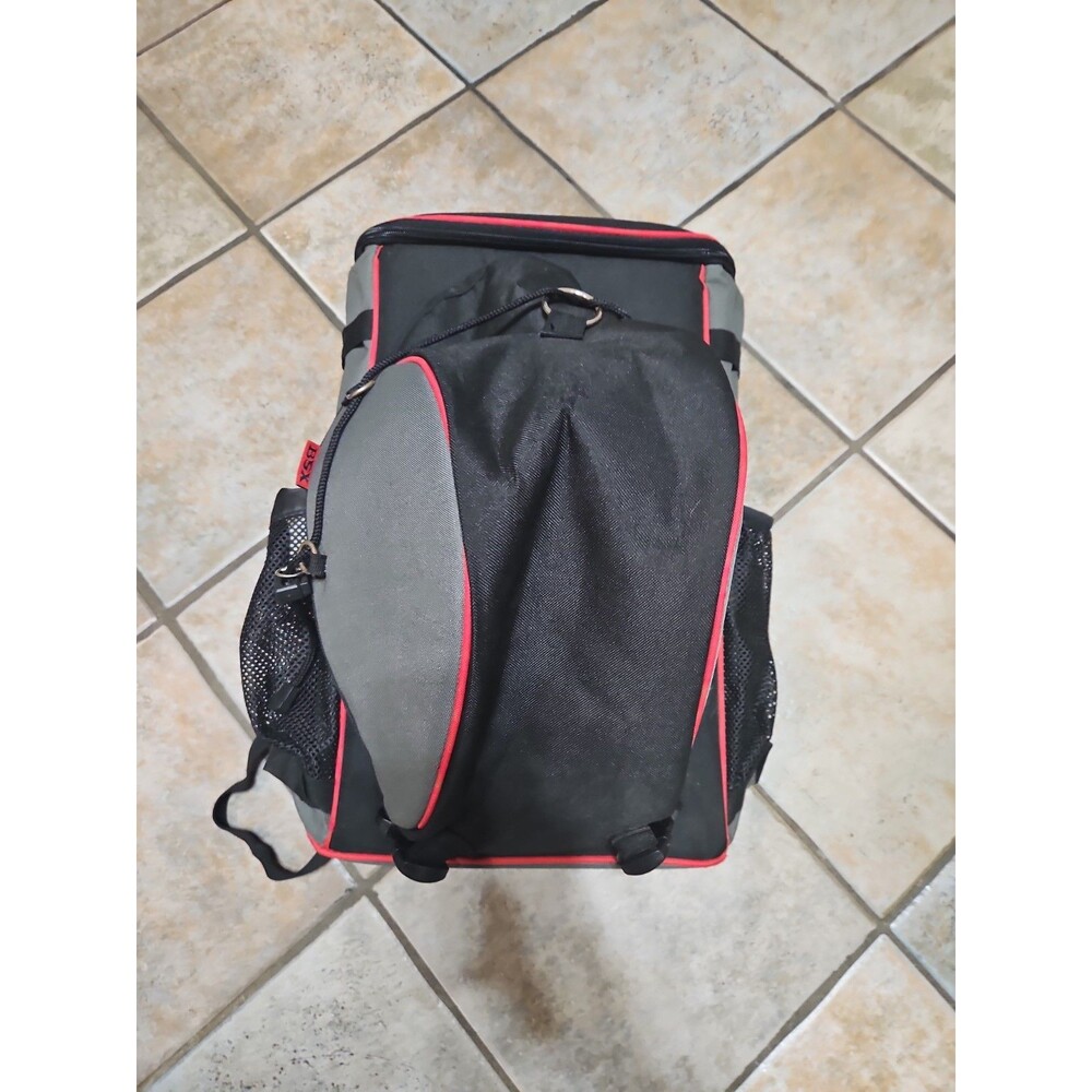 Black Stallion GB100 BSX Black With Red Extreme Welders Gear Pack Backpack